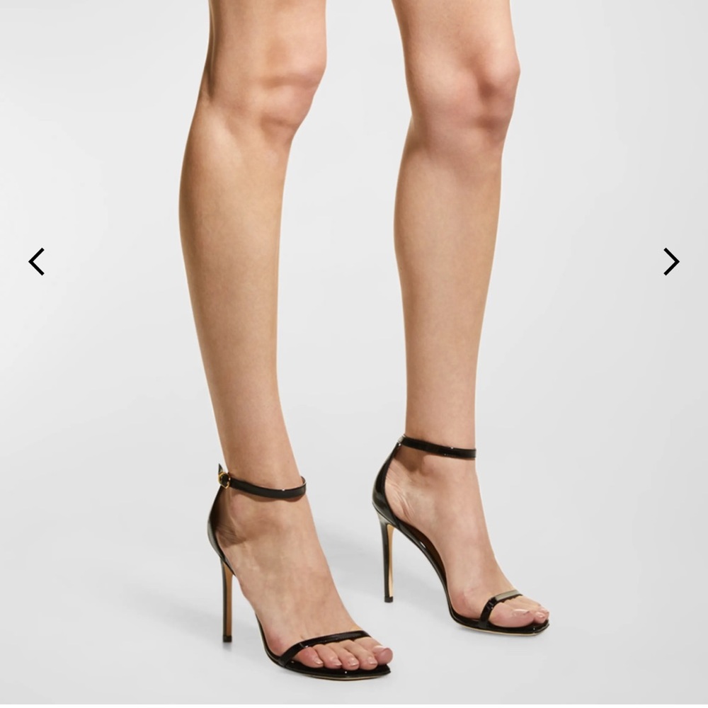 Stuart Weitzman Nudist heeled sandal in great condition
